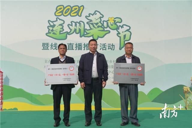 西岸鎮(zhèn)被評為廣東省“一村一品 一鎮(zhèn)一業(yè)”專業(yè)鎮(zhèn)（連州菜心），龍坪鎮(zhèn)被評為廣東省“一村一品 一鎮(zhèn)一業(yè)”專業(yè)鎮(zhèn)（連州水晶梨）。張曉欣 攝