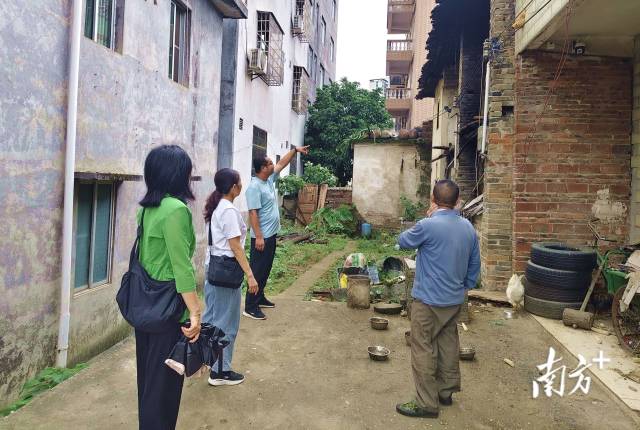 人大代表入戶走訪聽民聲。